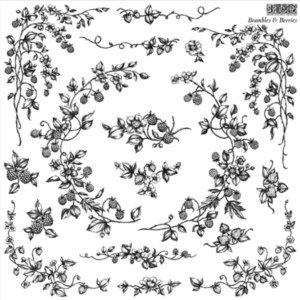 Brambles & Berries IOD Stamp